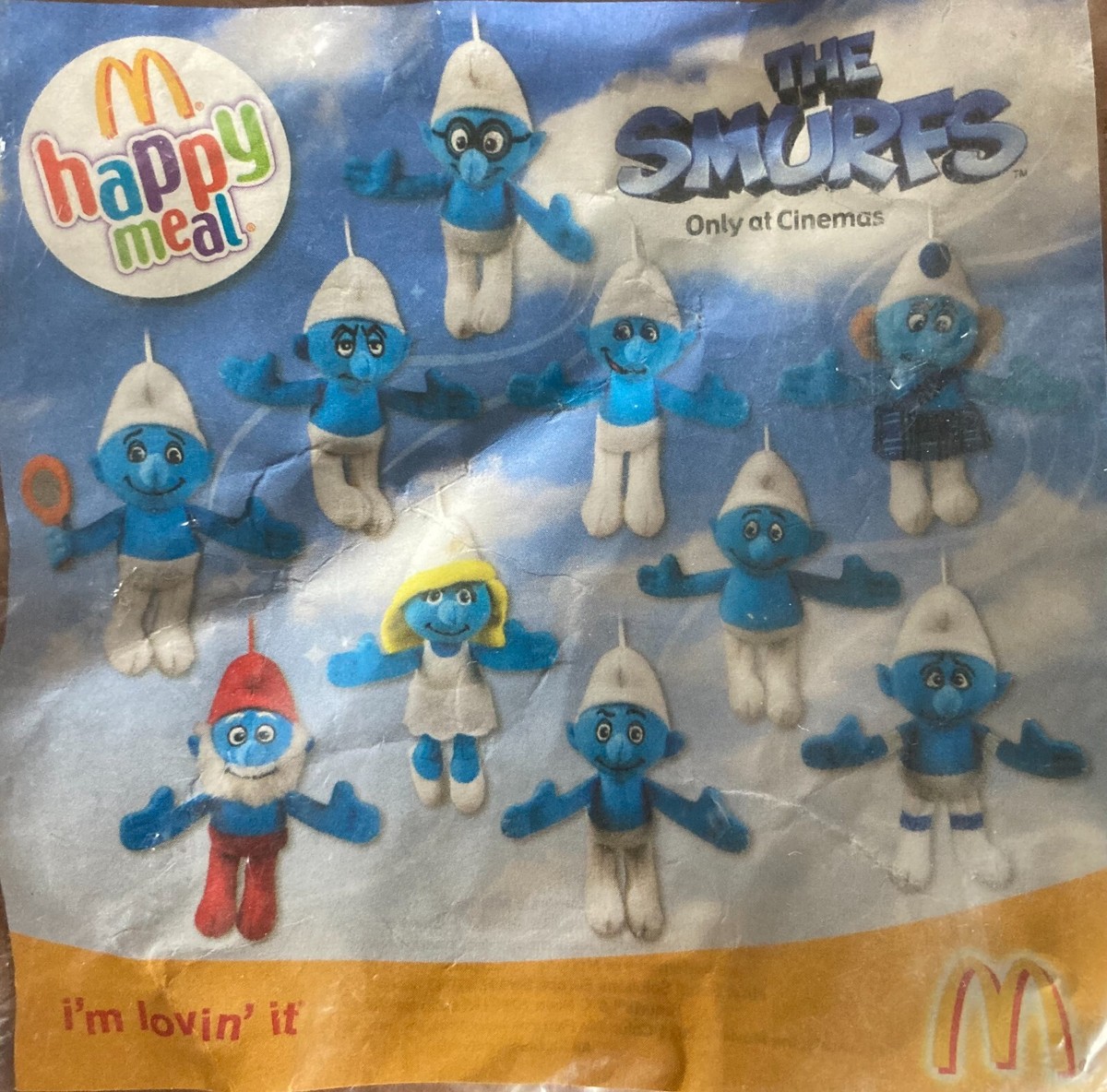 LOT NEUF COMPLET 60 FIGURINES Les SCHTROUMPFS Happy Meal Mc do Mc Donald's EUR 89,90 - FR