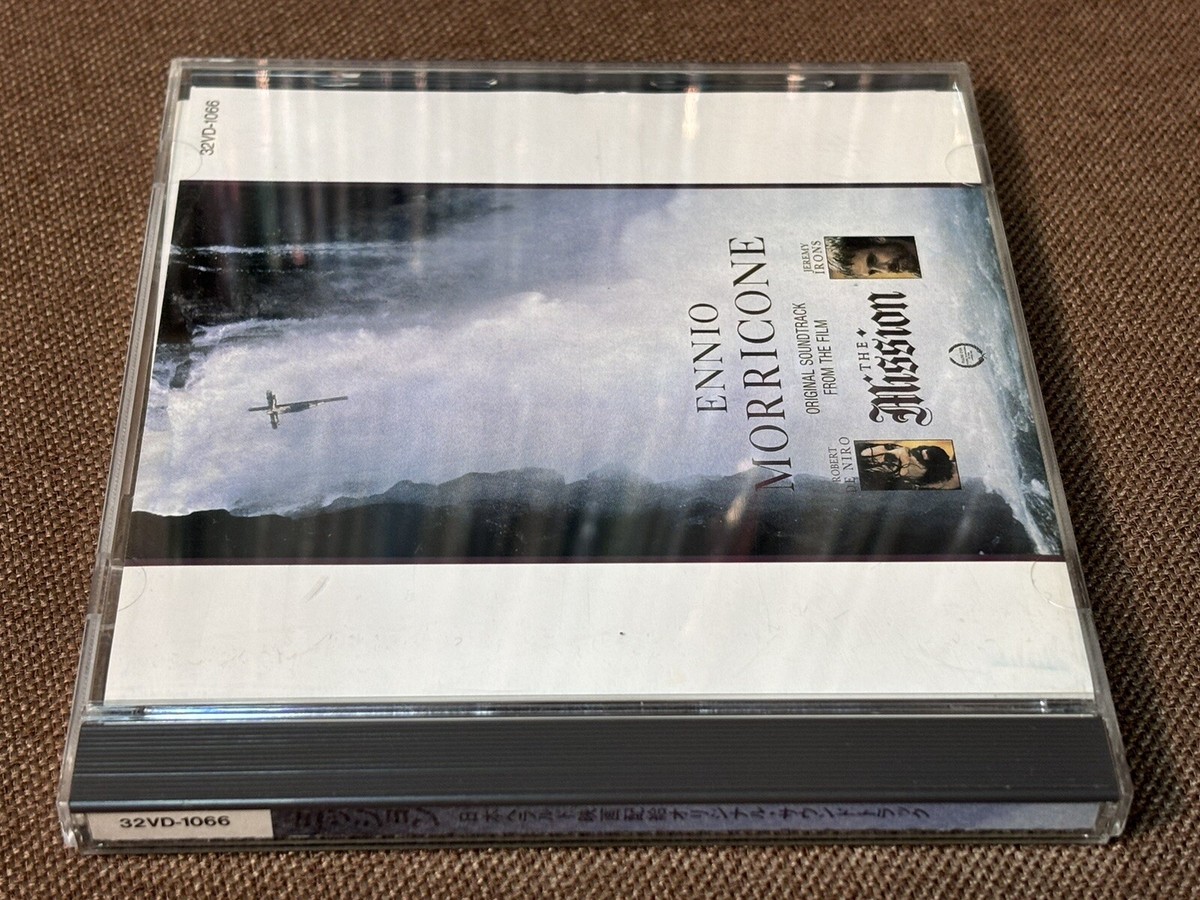 THE MISSION Ennio Morricone JAPAN CD 32VD-1066 1A1 TO w