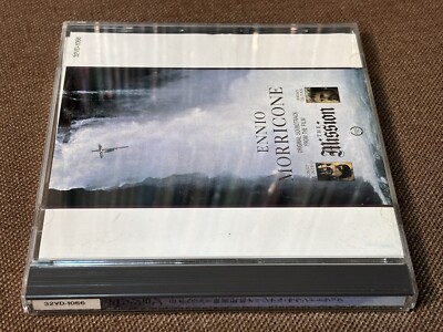THE MISSION Ennio Morricone JAPAN CD 32VD-1066 1A1 TO w/ INSERT