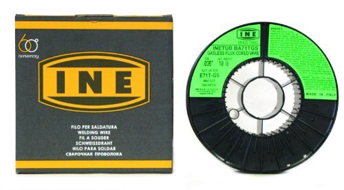 Mig Welding Wire INE INETUB BA71TGS .030-inch Gasless Flux Cored Mig Wire, Welding Wire, 2 Lb.