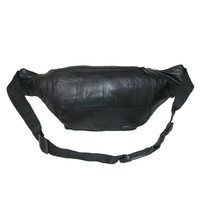 Ctm Genuine Leather 6 Zipper Pocket Waist Pack on sale Ctm Genuine Leather 6 Zipper Pocket Waist Pack on sale
