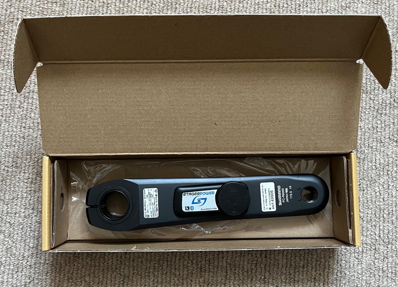 stages cycling power meter g3 l ultegra r8000