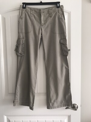 THE NORTH FACE 100% COTTON ZIP BUTTON FRONT POCKETS PANTS SIZE 10