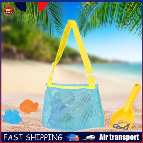 Gosknor 2 Bolsas para Quitar Arena Playa, Fáciles Guantes Quitar Arena con Bolsa Cordón de Secado Rápido y Reutilizables para Playa Viajes Voleibol y Actividades Acuáticas