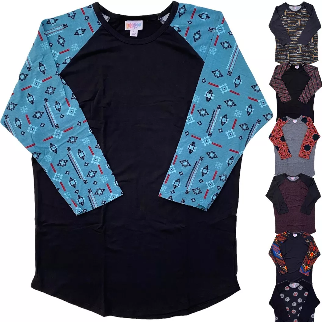 Lularoe raglan best sale tee