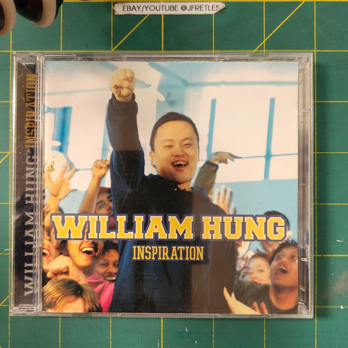 Used Music Audio CD William Hung Inspiration Album Plus DVD