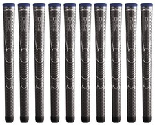 Set of 10 - Winn Golf - Dri-Tac Midsize Grip Dark Gray 6DT-DG