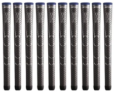 Set of 10 - Winn Golf - Dri-Tac Midsize Grip Dark Gray 6DT-DG
