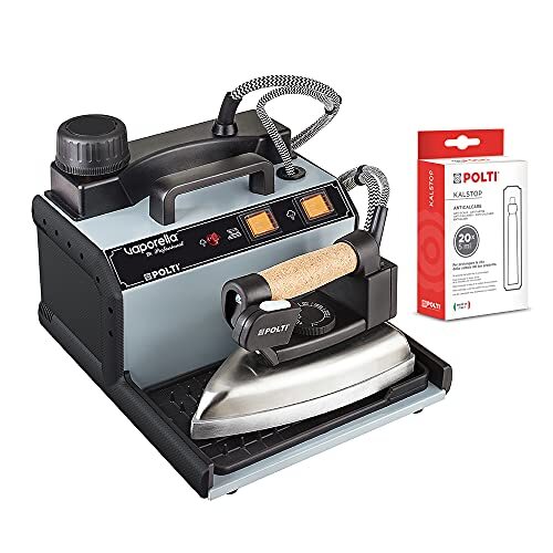 Polti Vaporella 2H Pro Kalstop, Ferro da Stiro a Vapore con Caldaia, Tappo di Si