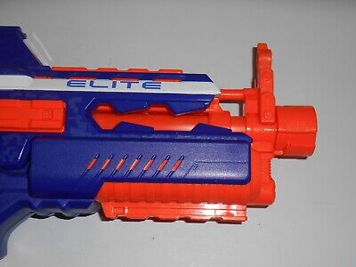 2012 Nerf RAPID STRIKE CS-18 Elite Soft 18 Dart Clip Automatic Battery Gun  Toy