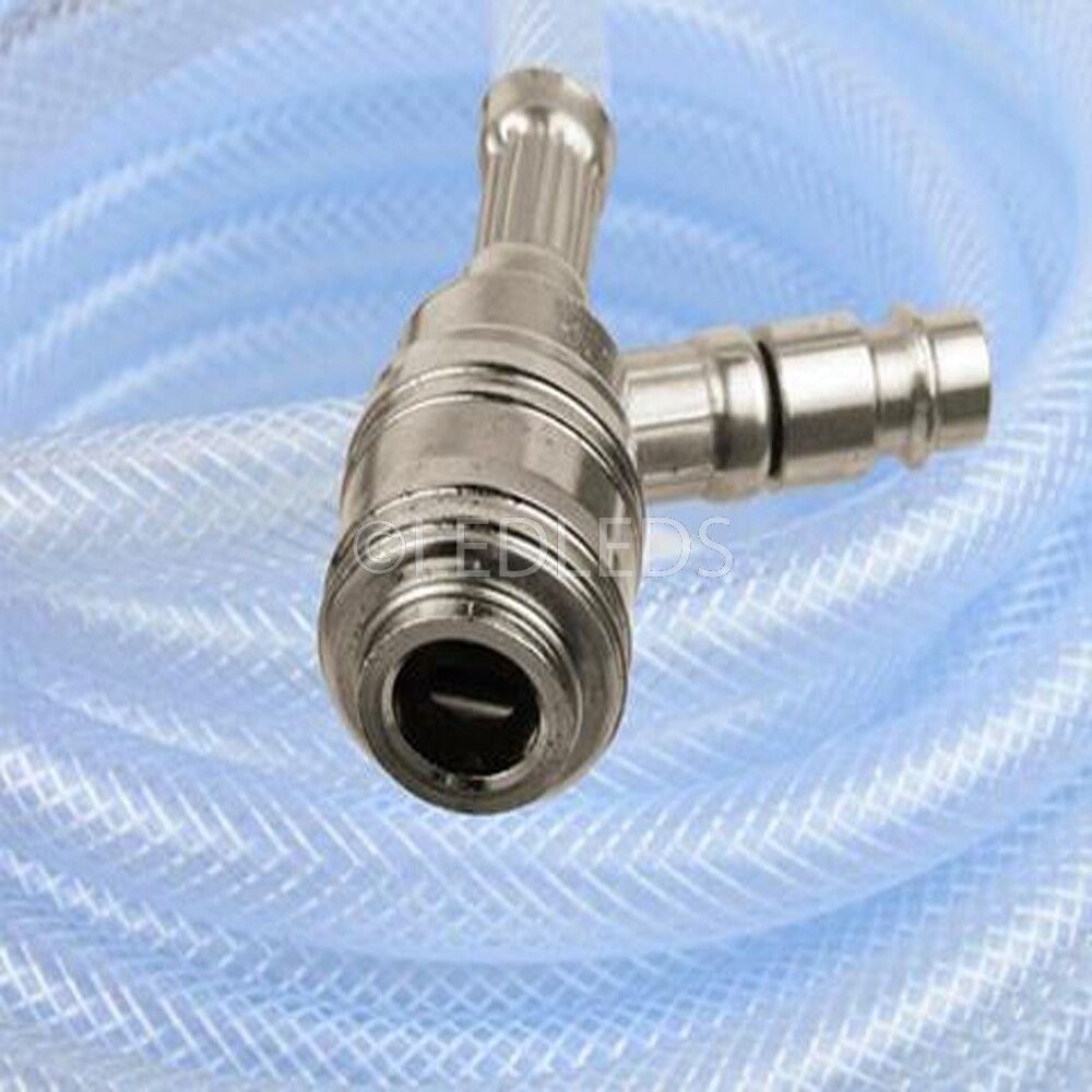 Tubo In Gomma Per Compressore 6x14 Mm – Flessibile, Per Aria Compressa E Raccordi A Baionetta, Service Line - Foto 5