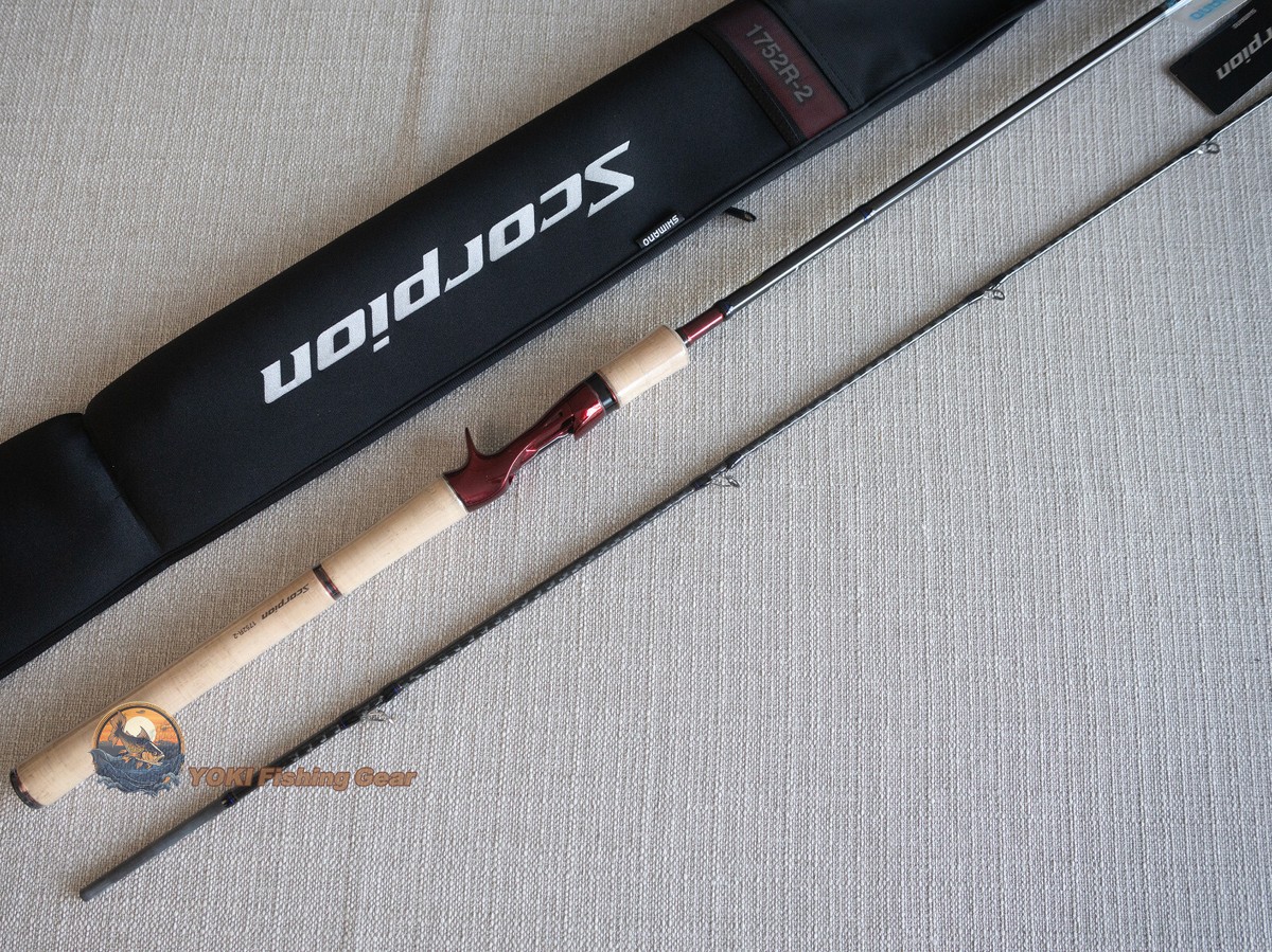 Shimano Scorpion 1752R-2 Baitcasting Rod for Bass A3-Watch Our
