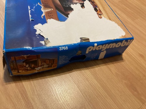 Playmobil 3768 Silver Ranch Playset IN BOX! Missing Some Pieces German Made 1991 - Picture 6 of 15