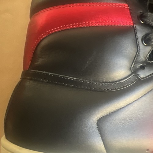 Saint Laurent Leather High Top Skate Shoes Court Classic Sneaker 12 M 45 11 OG - 第 6/10 張圖片