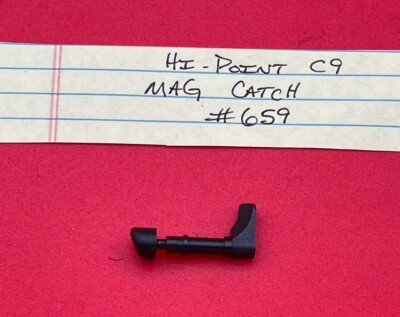 HI POINT C9 IN 9MM CALIBER MAGAZINE CATCH YEET GUN PART # 659