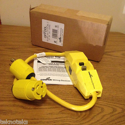 COOPER GFP21OL 15A 120VAC GROUND FAULT PLUG/RECEPTACLE | eBay