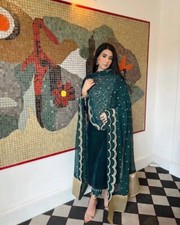 Designer Indian Pakistani Salwar Kameez Bollywood Dress Party Wear Suit wedding