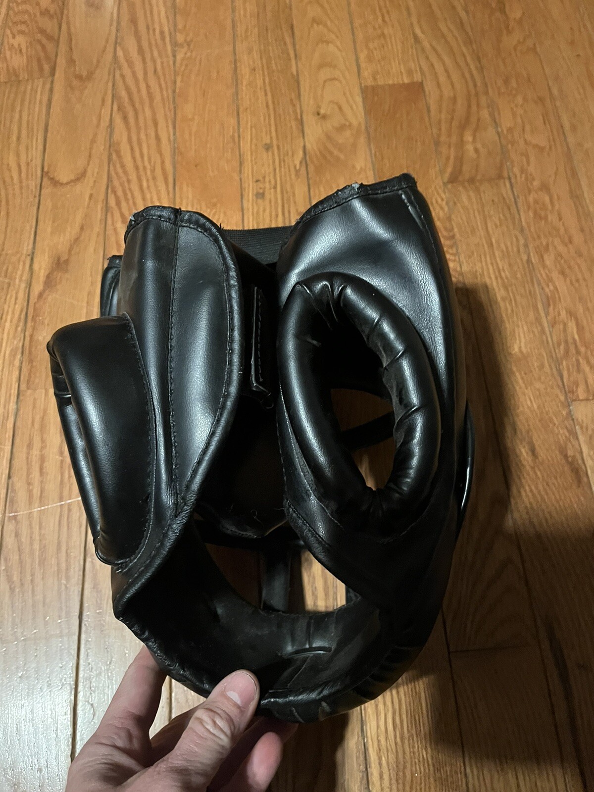 ActionFlex Padded Cage Sparring XL Martial Arts Head Gear Black eBay