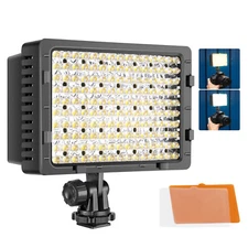 NEEWER 160 LED CN-160 Dimmable Ultra Panel Digital Camera/Camcorder Video Light