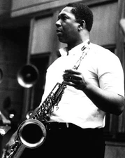 Jazz Musician JOHN COLTRANE Glossy 8x10 Photo Saxophonist Glossy Print Poster