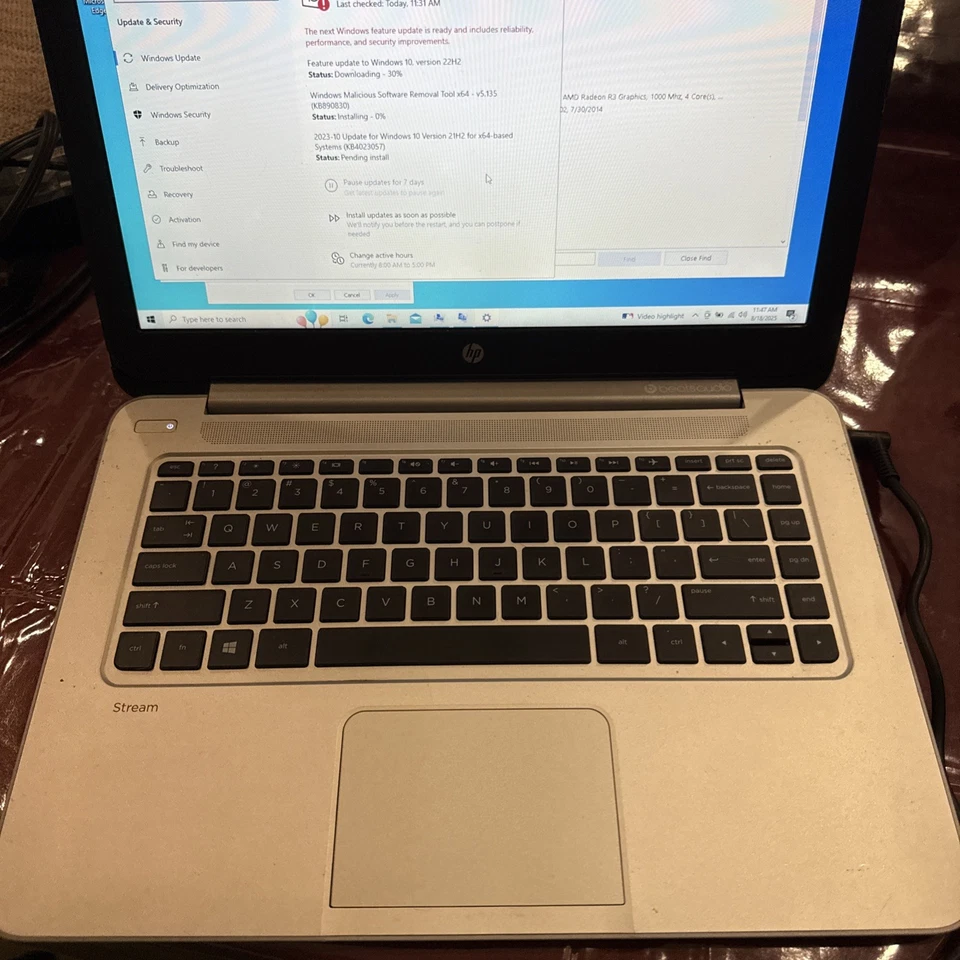 HP Stream 14-z010nr laptop - Image 2 of 2