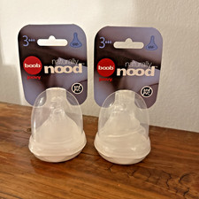 boob Joovy Naturally Nood Stage 3, 6M Nipples, Fast Flow, Lot of 2
