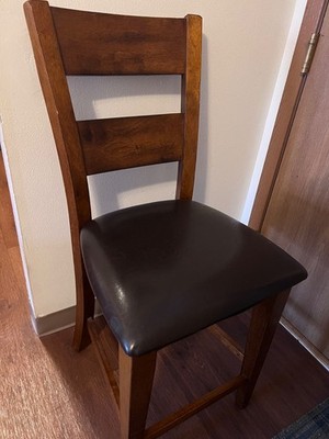 Dining Table, extendable, 4 chairs, used, high table