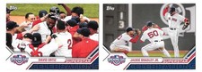 2017 Topps Opening Day Superstar Celebrations - BOSTON RED SOX 