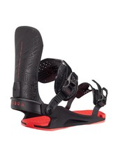 Arbor Men's Utility Snowboard Bindings Open Box Size Small Red Gerard AZ109