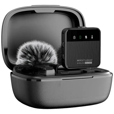 Micro-cravate Micro de studio Easypix MyStudio® Wireless Mic Duo Type de - Photo 1/4
