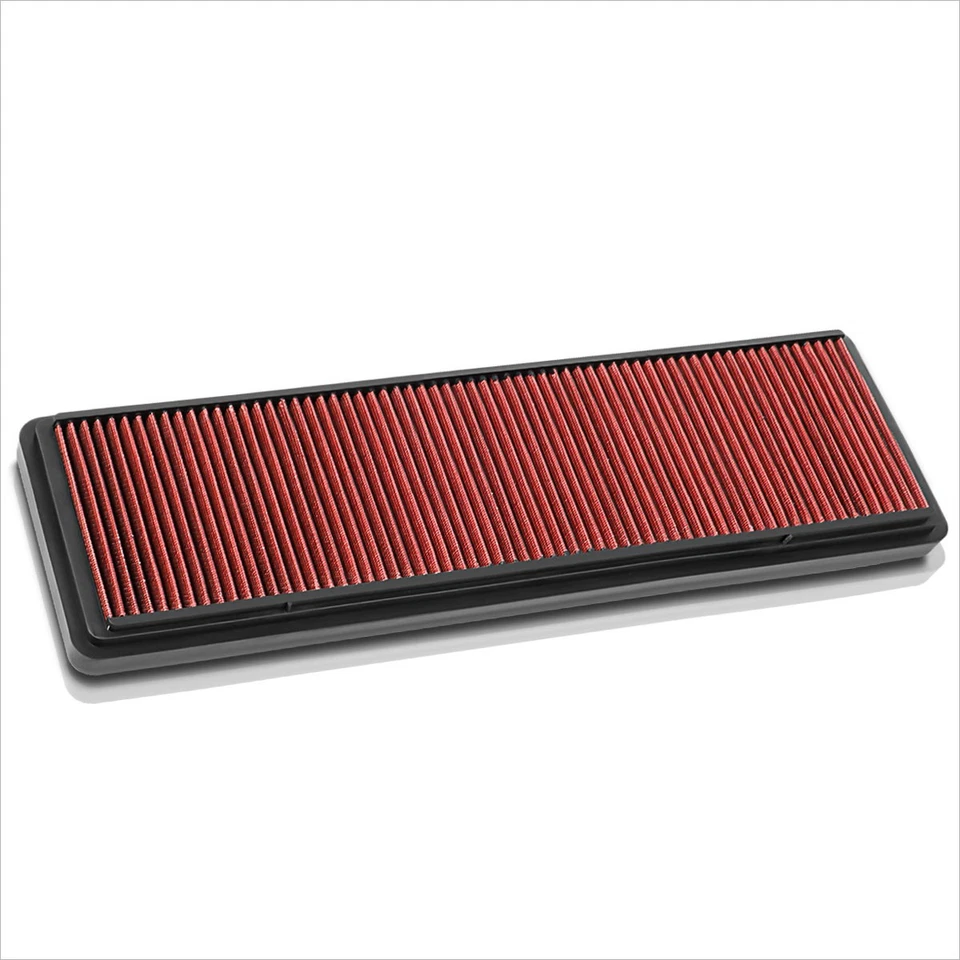 Panel de filtro de aire de alto flujo reutilizable rojo para 78-95 Porsche 928 4,5/4,7/5,0/5,4 L Foto 2 de 4