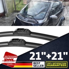 2x Scheibenwischer vorne passend für SMART 450|CABRIO|COUPE|CROSSBLADE|2004-2007