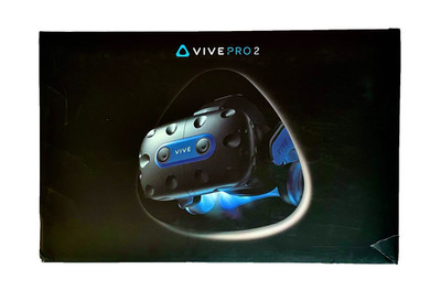 FULL KIT HTC VIVE Pro 2 Original Box + Controllers + Base Stations W/ FREE SHIP