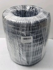 1" x 50ft Black Flexible Corrugated Kink Proof PVC Pipe for Pools, Spas, Ponds