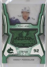 2021-22 SPx Finite Rookies Green 170/199 Vasily Podkolzin #F-43 4p5