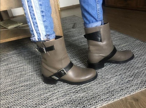 Women & Other Stories Boots Beige Leather 39.5