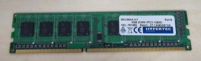 Hypertec Arbeitsspeicher Ram DDR3 4Gb PC3-12800 B4U36AA-HY Ref00350