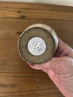 Vintage Ronson NORDIC Chrome & Pink Marble Table Top Lighter Untested — photo 6