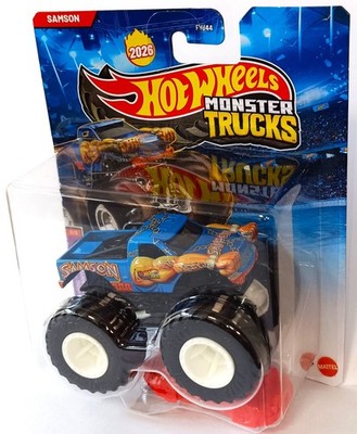 SAMSON 3/3 Leading Legends Monster Trucks 1:64 Hot Wheels Truck Auto
