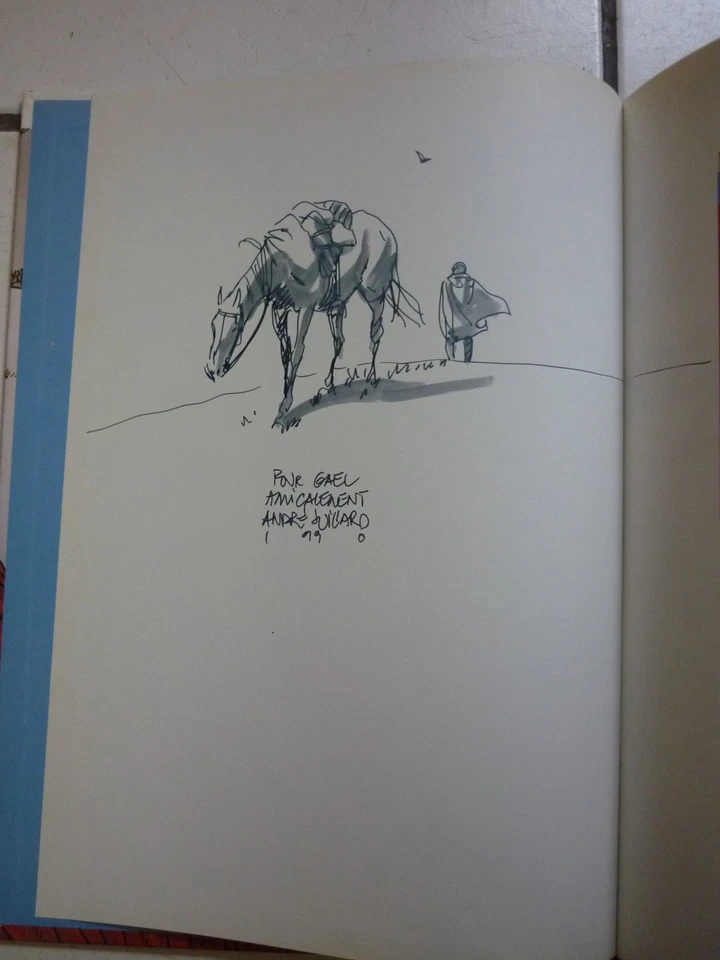 JUILLARD / LES 7 VIES DE L EPERVIER  1 /  LA BLANCHE  MORTE  +  DEDICACE - Photo 2/4