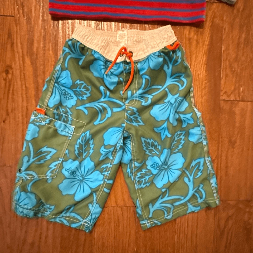 Niño Mini Boden paquete rizo top y bañador talla 8 Foto 3 de 4