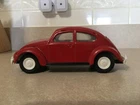 TONKA VW Bug 52680 Volkswagen Car Pressed Steel Beetle Classic Red 1960s