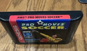 Sega Genesis PRO MOVES SOCCER Cartridge Only Tested Working