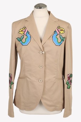 Love Moschino Damen Blazer Gr. 38 (IT 42) Braun NEU Businessjacke Damenblazer