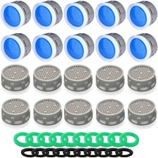 Faucet Aerator 2.2GPM Flow Restrictor Insert Faucet Aerator Part Used for Bat...