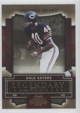 2009 Playoff Contenders Legendary Gold 30/100 Gale Sayers #34 HOF 0a1