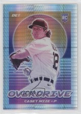 2021 Panini Chronicles Overdrive Hyper Prizm 241/299 Casey Mize #17 0q1p