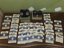 LARGE LOT SAWYER'S INC VIEWMASTER 2 STEREOSCOPES  46 REELS 1940'S 1950'S WOW 