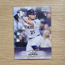 Topps 2025 Stadium Club Rookie Caleb Durbin Milwaukee Brewers MLB Card #142