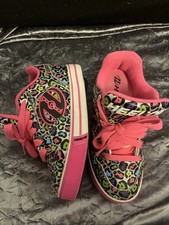 Heelys Pro 20 Nova Roller Shoes - Size 1 Youth - Pink/Silver Multicolor